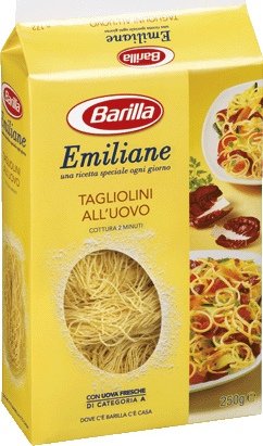 Barilla Emiliane Taglierini cu ou 250gr